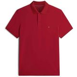 TOMMY HILFIGER TOMMY HILFIGER Erkek Marka Logolu Günlük Kullanıma Uygun Kırmızı Polo Yaka T-Shirt MW0MW37309 XLD