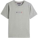Tommy Hilfiger Tommy Hılfıger Erkek Marka Logolu Günlük Kullanıma Uygun Koyu Gri T-Shirt MW0MW41453 P91