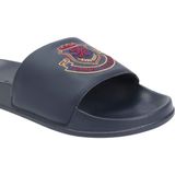 TOMMY HILFIGER TOMMY HILFIGER Erkek Marka Logolu Günlük Kullanıma Uygun Lacivert Terlik FM0FM05800 DW5