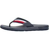 TOMMY HILFIGER TOMMY HILFIGER Erkek Marka Logolu Günlük Kullanıma Uygun Mavi Terlik FM0FM05803 0GY