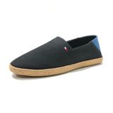 TOMMY HILFIGER TOMMY HILFIGER Erkek Marka Logolu Günlük Kullanıma Uygun Siyah Espadril FM0FM05792 BDS