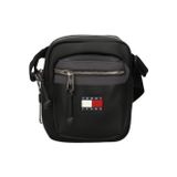 TOMMY HILFIGER TOMMY HILFIGER Erkek Marka Logolu Günlük Kullanıma Uygun Siyah Omuz Çantası AM0AM14334 BDS