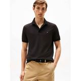 TOMMY HILFIGER TOMMY HILFIGER Erkek Marka Logolu Günlük Kullanıma Uygun Siyah Polo Yaka T-Shirt MW0MW37309 BDS