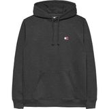TOMMY HILFIGER TOMMY HILFIGER Erkek Marka Logolu Günlük Kullanıma Uygun Siyah Sweatshirt DM0DM22666 BDS