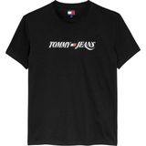 Tommy Hilfiger Tommy Hılfıger Erkek Marka Logolu Günlük Kullanıma Uygun Siyah T-Shirt DM0DM22548 Bds - XL