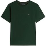 Tommy Hilfiger Tommy Hılfıger Erkek Marka Logolu Günlük Kullanıma Uygun Yeşil T-Shirt MW0MW39995 Mbn
