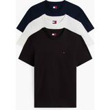 Tommy Hilfiger Tommy Hılfıger Erkek Marka Logolu Pamuklu Günlük Kullanıma Uygun Beyaz T-Shirt DM0DM21579 0xr