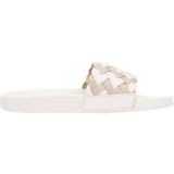 TOMMY HILFIGER TOMMY HILFIGER Kadın Marka Logolu Günlük Kullanıma Uygun BEIGE Terlik FW0FW09203 0F4