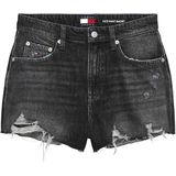 TOMMY HILFIGER TOMMY HILFIGER Kadın Marka Logolu Günlük Kullanıma Uygun Koyu Gri Şort DW0DW22687 1BZ