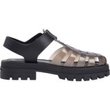 TOMMY HILFIGER TOMMY HILFIGER Kadın Marka Logolu Şık Görünümlü Rahat Tabanlı Günlük Kullanıma Uygun Siyah Sandalet EN0EN02949 BDS