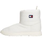 TOMMY HILFIGER TOMMY HILFIGER Kadın Marka Logolu Su Tutmaz Sıcak Astarlı Kışlık Kullanıma Uygun Beyaz Bot & Bootie EN0EN02823 YBI