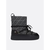 TOMMY HILFIGER TOMMY HILFIGER LACE-UP MONOGRAM SNOWBOOT Bot & Bootie Siyah 36