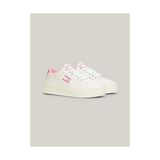Tommy Hilfiger Tommy Jeans Kadın Cıty Flatform Taban Spor Ayakkabı - Beyaz