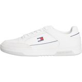 Tommy Hilfiger TOMMY JEANS PINPERF LTH BASKET Erkek Spor Ayakkabı Ecru 45