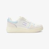 Tommy Hilfiger Tommy Jeans Retro Basket Kadın Beyaz/mavi Spor Ayakkabı En0en02818 Beyaz