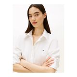 Tommy Hilfiger Tommy Jeans TJW REG OXFORD SHIRT Kadın beyaz Gömlek DW0DW19890YBL