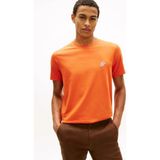 Tommy Hilfiger Turuncu Erkek T-Shirt MW0MW43066SCX_SCRIPT Monogram Swıms - XL