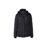 Tommy Hilfiger TW2MP121-BLACK Puffer Siyah Kapüşonlu Kadın Mont