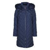 Tommy Hilfiger TW2MP186-NVY Lacivert Kadın Mont
