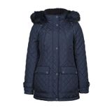 Tommy Hilfiger TW2MP277-NAVY Kadın Kapüşonlu Mont Lacivert