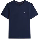 Tommy Hilfiger Vans Lıght Interlock Tee Erkek Mavi T-Shirt - MW0MW37508 - 2XL