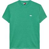 Tommy Hilfiger Vans Tjm Reg Badge Tee Ext Erkek Yeşil T-Shirt - DM0DM22667 - 2XL
