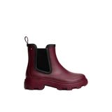Tommy Hilfiger Warm Lined Chelsea Yağmur Botu - Bordo, 40, FW0FW08974, Rosewood Brown, Kadın