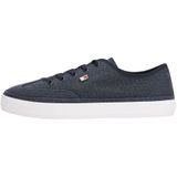 Tommy Hilfiger WASHED CANVAS VULC SNEAKER Sneaker, 40, FW0FW08894, Pembe, Kadın