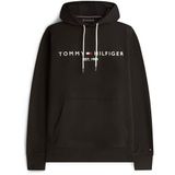 Tommy Hilfiger WCC TMY logolu erkek kapüşonlu kazak, Siyah, M