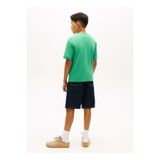 Tommy Hilfiger Yeşil Erkek Çocuk Baskılı T-Shirt KB0KB10267L5Y