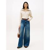 Tommy Hilfiger Yumuşak Yün Saç Örgülü Yarım Fermuarlı Uzun Kollu Kadın Kazak WW0WW46425ADK