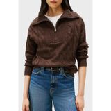 Tommy Hilfiger Yün Kazak, M, WW0WW46425 GV0, KAHVE, Kadın M