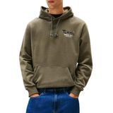 Tommy Jeans% 100 Pamuk Logolu Regular Fit Kapüşonlu Sweat Erkek SWEAT DM0DM22086 MRH
