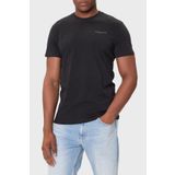 Tommy Jeans % 100 Pamuk Slim Fit Bisiklet Yaka Logolu T Shirt Erkek T SHİRT DM0DM21780 BDS