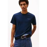 Tommy Jeans % 100 Pamuk Slim Fit Bisiklet Yaka Logolu T Shirt Erkek T SHİRT DM0DM21780 C1G
