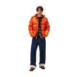 Tommy Jeans Alaska Down Puffe Mont, S, 5003296658, Turuncu, Erkek