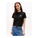 Tommy Jeans Americana Kadın Siyah T-shirt DW0DW21423BDS