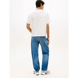 Tommy Jeans Beyaz Erkek Regular Fit Baskılı T-Shirt DM0DM22546YBH Beyaz T-Shirt