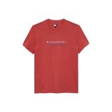 Tommy Jeans Bisiklet Yaka Baskılı Kırmızı Erkek T-Shirt DM0DM22333XL0 Kırmızı T-Shirt