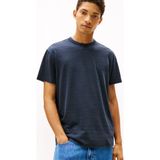 Tommy Jeans Bisiklet Yaka Baskılı Lacivert Erkek T-Shirt DM0DM22336C1G Lacivert T-Shirt