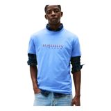 Tommy Jeans Bisiklet Yaka Baskılı T-Shirt, M, 5003340355, Mavi, Erkek