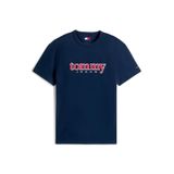 Tommy Jeans Bisiklet Yaka Baskılı T-Shirt, M, 5003340428, Lacivert, Erkek