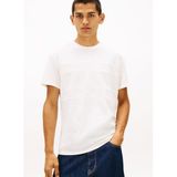 Tommy Jeans Bisiklet Yaka Düz T-Shirt, XL, 5003340344, Beyaz, Erkek