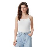 Tommy Jeans Bisiklet Yaka T-shirt, L, 5003238587, Beyaz, Kadın