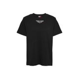 Tommy Jeans Bisiklet Yaka T-Shirt, S, 5003238615, Siyah, Kadın