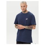 Tommy Jeans Classic Washed Signature Erkek Lacivert T-Shirt