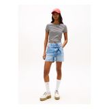 Tommy Jeans Denim Şort MOM SHORT RWB BJ8131, 40, 5003344956, Lacivert, Kadın