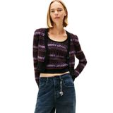 Tommy Jeans Desenli Hırka, M, 5003298463, Siyah, Kadın