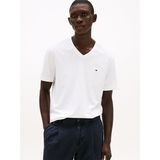 Tommy Jeans Erkek Essential V Yaka Tişört - Beyaz