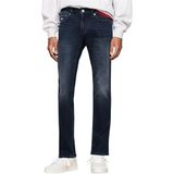 Tommy Jeans Erkek kot pantolon Scanton Slim Fit streç, Denim, 38W / 32L